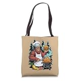Bigfoot Chef Grilling Burger Bbq Sasquatch Campfire Cookout Tote Bag
