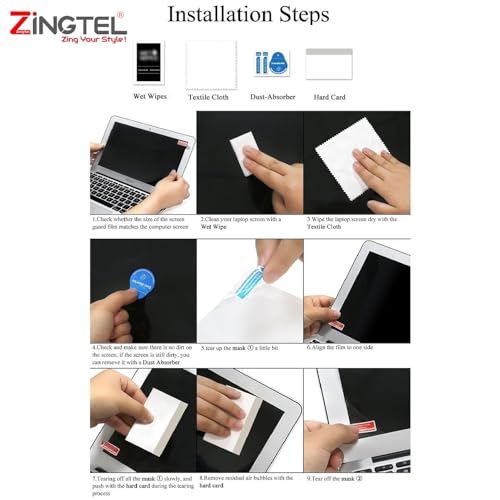 Image of AntiBlue Light Anti Glare Matte Screen Guard Compatible With MacBook Neo 2026 13 inch Inch (A18 Pro Chip A3404) Flexible Fiber 9H Hardness Screen Protector Not a Tempered Glass