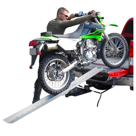 Rage Powersports Black Widow DBF-8206 Aluminum 7' 6" Folding Motocross Ramp