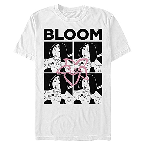 T-Shirt Disney Princess Bloom Grid Cadeau Idéal pour Homme