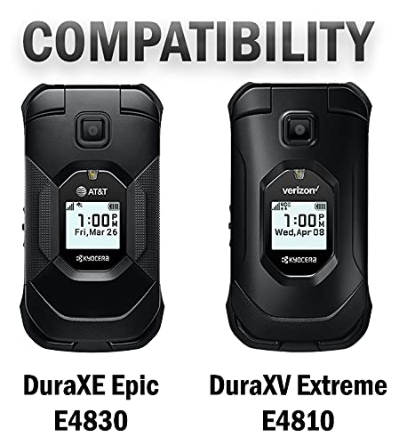 Nakedcellphone XVEXTREME-FITTED-BLACK Fitted Series For Kyocera Duraxv Extreme, Duraxe Epic, Duraxa Equip Case thumb #6