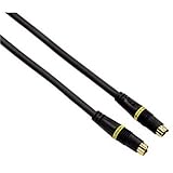 S-Video Kabel, MV1 Monster Cable 00120037 cable S-vídeo - cables S-vídeo (2m, S-Video (4-pin), S-Video (4-pin)) Negro