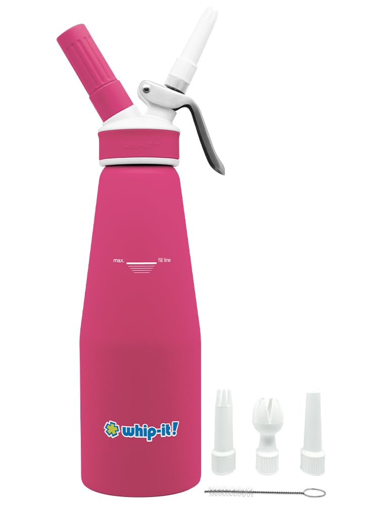 Whip-It! Accent Dispenser, Pink (1 L)
