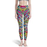 Perfektes Design: Premium-Stoff kann beim Kniebeugen oder Dehnen nicht durchgesehen werden. Kompressionsstrümpfe ermöglichen Ihnen das Training mit Vertrauen. Leggings bleiben nach vielen Wäschen formstabil