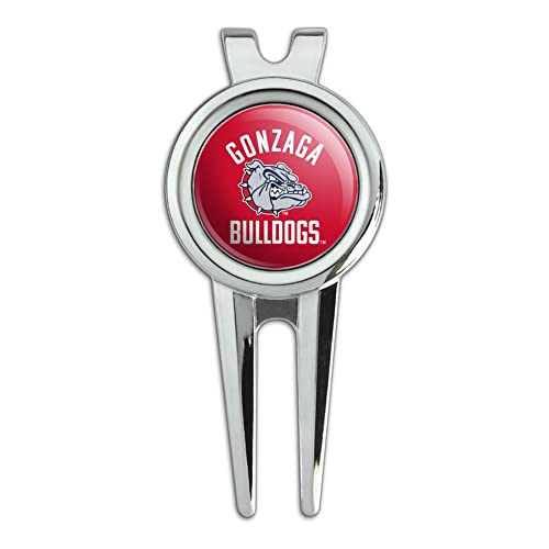 GRAPHICS & MORE Gonzaga University Bulldogs Golf Divot Repair Tool and Ball Marker