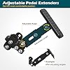 OceanicEcho [Updated] Gas and Brake Pedal Extenders for Short Drivers People Driving Cars, Go Kart, Ride on Toys, Accelerator Pedals and Adjustable Length and Angle Auto Vehicles Brake