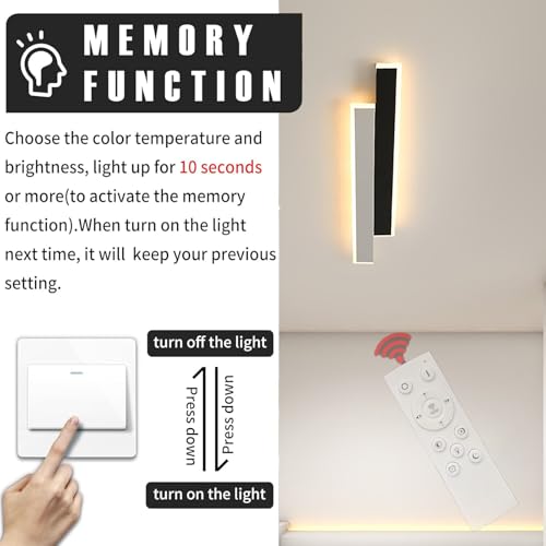 Plafonniers à intensité variable avec télécommande pour ajuster l'ambiance du couloir