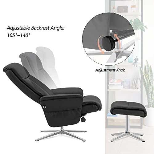 Sillón Chocolate Piel Sintética Plegable miniatura 6