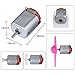 Proster Juego de Motor Eletrico Bricolaje DC Motor Mini 3V 24000RPM Kit...