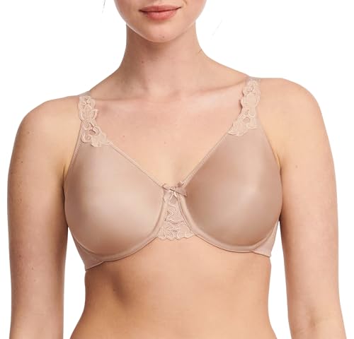 Chantelle Sutiã feminino plus size Hedona sem costura sem forro, Nude., 32D