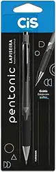 Lapiseira Profissional Pentonic 0.5 - Preta - Blister com 1 unidade + 1 tubo de grafite