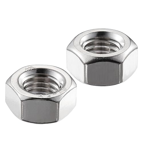 Wensilon 1/4-20 304 Stainless Steel Hex-Nuts (50pcs) - Thumbnail 3