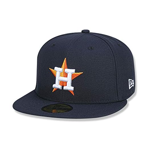 New Era Boné ajustado 59FIFTY Houston Astros Navy MLB 2017 Authentic Collection On Field Home