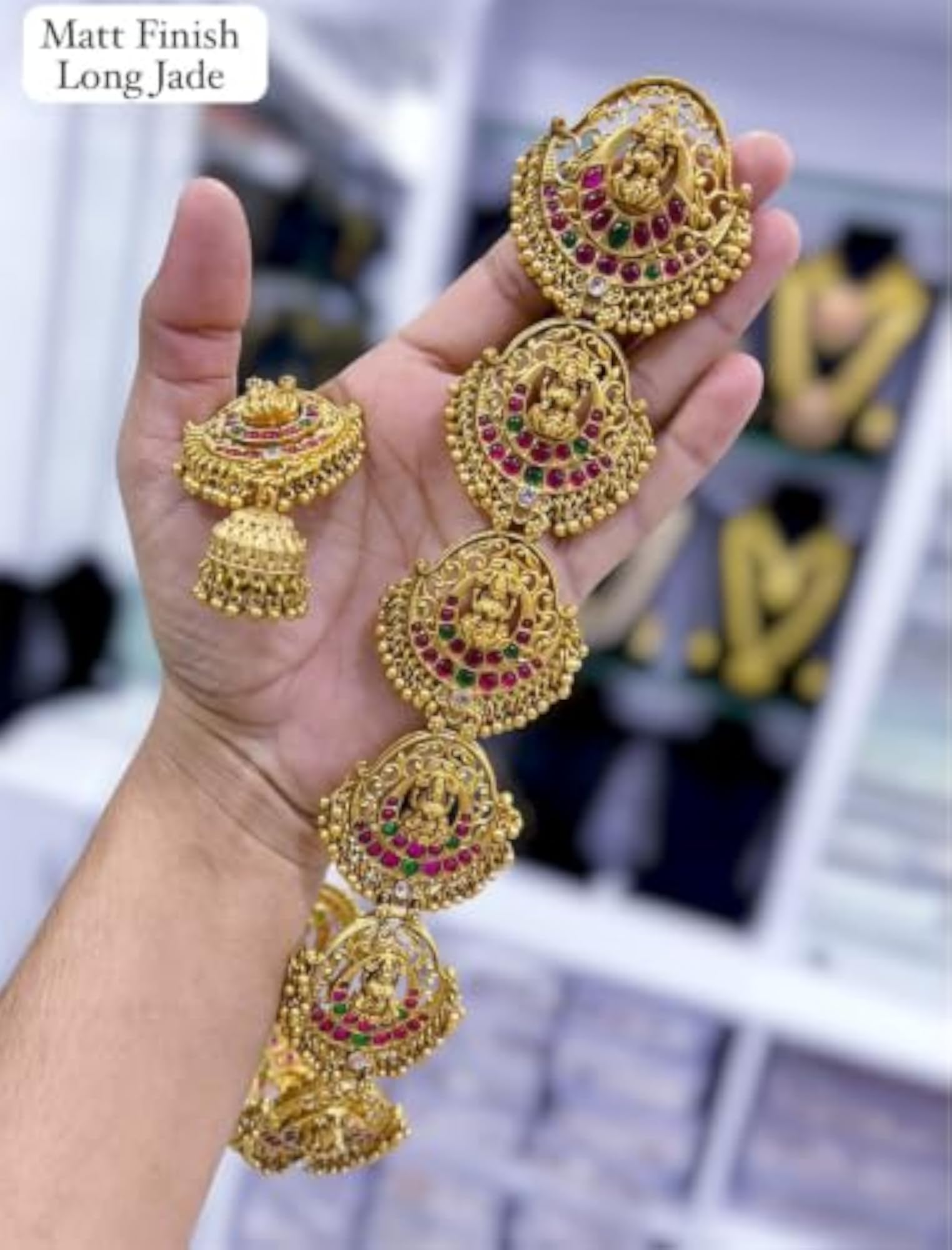 Lakshmi U Shape Long Jada Billai for Hair