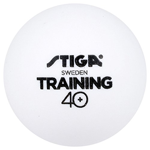 Stiga 1110271010 Table Tennis Training Balls, 40+, 100 Pieces #TOP26