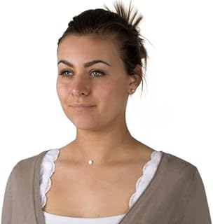 Lote de 2 sujetadores para braguitas (32 x 5 cm), color blanco