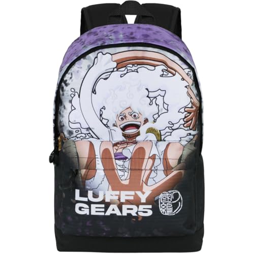 Mochila One Piece Luffy Gear 5 lila espaciosa que soluciona la falta de espacio escolar 3