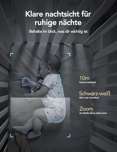 GNCC 2-Pack GC3 überwachungskamera Innen mit Nachtsicht, 1080P HD WLAN Indoor Kamera, Zwei-Wege-Audio, PIR Bewegungserkennung, mit Alexa & Google Home, 2.4Ghz WiFi, Cloud-Abonnement & SD Speicher