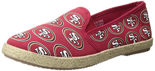 Image of FOCO NFL Women's Espadrille Canvas Shoes
