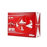 Mitre Emirates FA Cup Official Football Gift Set | Size 4 Red Football, Mini Pump & 500ml Water Bottle | Training Ball for Kids & Football Fans Set Box, Red/White, 4 UK - Image 7