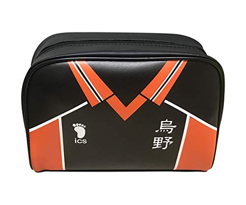 SMARTC Creativity Extra-Large Cosmetic bag anime makeup brush holder travel case