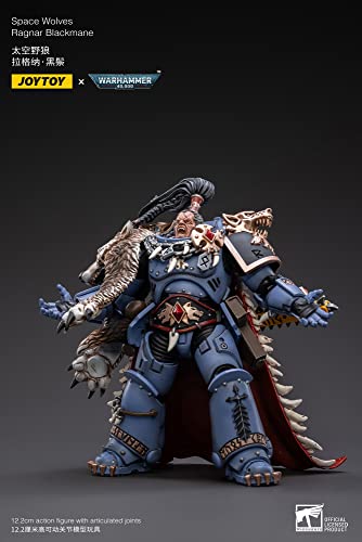 Bloomage Joytoy (Beijing) Tech Warhammer 40K: Space Wolves Ragnar Blackmane 1:18 Scale Action Figure #TOP7