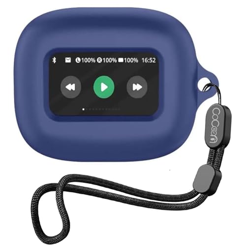 Image of Silicone Case Cover for Live Beam 3 | Live Flex 3 | Live Buds 3 (Lanyard,Blue)