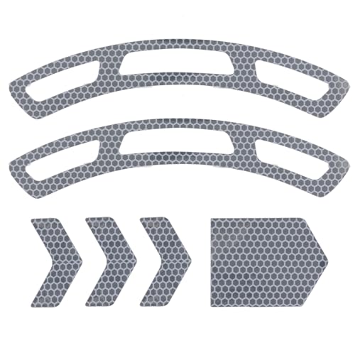 High Visibility Hard Hat Stickers for Helmet Safety, Be Seen,