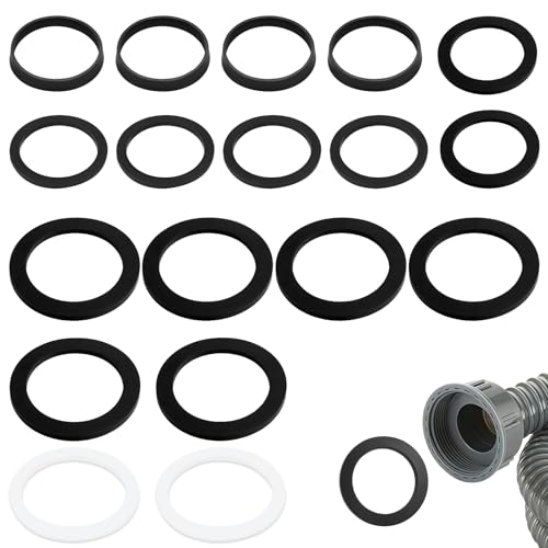Jiaoshou Pan Joint de Vidange de Lavabo, Kit de Joints pour Siphon 1 1/2