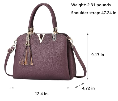 Image of JHVYF Shoulder bags for Women Trendy Crossbody bags Casual Satchels Purse Ladies' Tote Bag