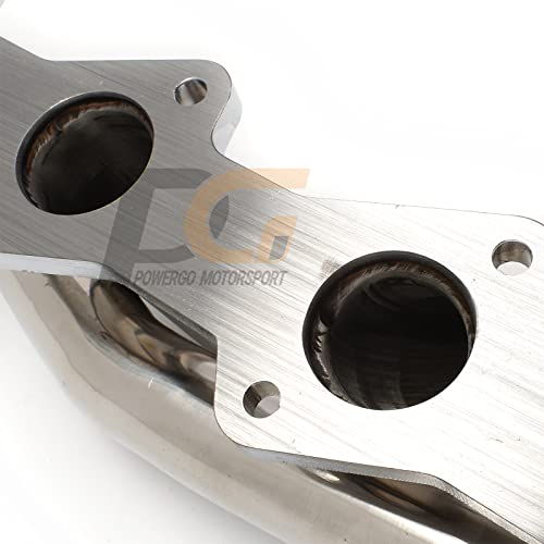 Exhaust Headers 1-1/2 In. 304 Stainless Steel Polished For 1997-2003 F150 F-150 Xl Xlt Lariat King Ranch 5.4L Triton V8 Sohc #TOP4