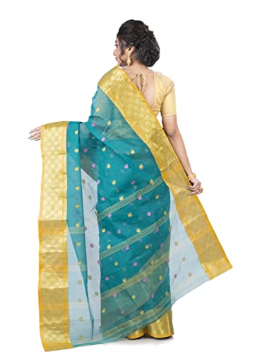 Image of Woven Tangail Pure Cotton Saree
