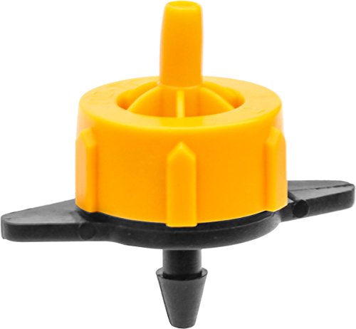 IrrigationKing RKPC2 Pressure Compensating Take Apart Dripper, 0.5 GPH, 2 LPH (Pack of 100)