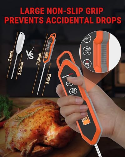 Image of LABART ThermoPro TP15H Digital Thermometer Waterproof Thermometer with Long Probe Instant Read Thermometer