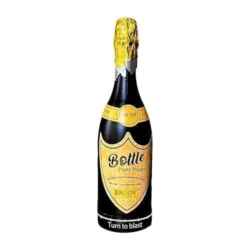 Champagne Big Bottle Party Popper | Party Popper | Suitable for Birthday, Wedding, Dad to bee, Anniversary, New Year, Bride to Bee, Groom to Bee | 1 Pcs-image-35
