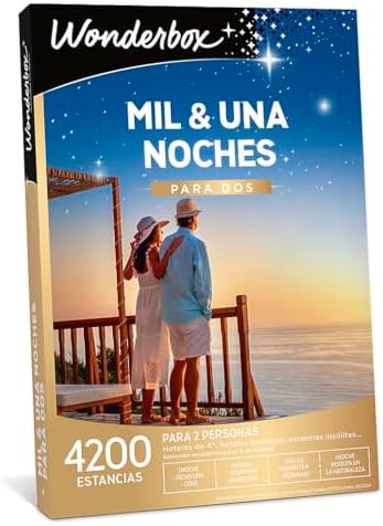 Wonderbox - Caja Regalo - Mil & una noches para dos - Para 2 pers...