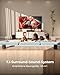 ULTIMEA 7.1 Kanal Surround Soundbar, Soundbar für den Fernseher mit 4 Surround Lautsprechern, 330 W, Surround Sound System, HDMI ARC, TV Soundbar mit Subwoofer, Bluetooth® 6.0, Aura A40 Pro