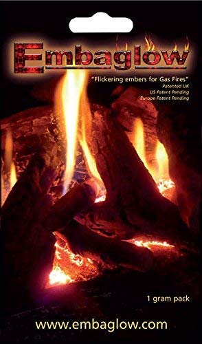 Embaglow Glowing Flickering Embers for Gas Fires. Used by major European Gas Fire brands including Gazco, BFM, DRU and NU Flame. The original patented glowing metal wire ember for gas fires.