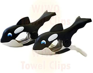 WIWO Pair of Towel Clips - Whale