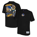 BUCKETSQUAD Men's X Ultra Game NBA Officially Licensed Buckie T-Shirt, Golden State Warriors, Black, Small