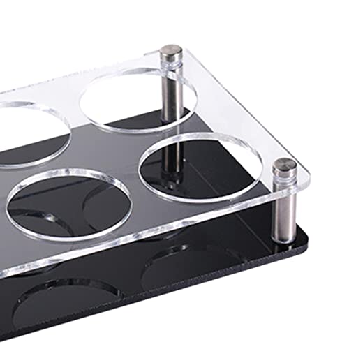 Bandeja para copos de vidro Suporte para de Caneca de café Suporte para copos de água Furos redondos