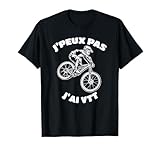 J'Peux Pas J'ai VTT est une idée de cadeau amusante drôle pour cycliste frère, père, fils, papi, grand père, ami ou toute personne amateur de descente VTT. Portez J'Peux Pas J'ai VTT pour votre prochain tour de VTT ou vélo de montagnes avec amis cyclistes.
