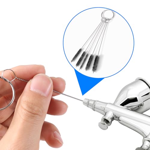 Image of BOXOB Carburetor Cleaning Kit, Torch Tip Cleaner Tool Airbrush Cleaner Brush for Motorcycle ATV Welding, Lawn Mower, Small Engine Jet Drill Bits, Spray Gun, Throttle Body, Gumout Carb and Choke