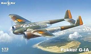 Mikro Mir 72-017 - 1/72 - Fokker G.1A Scale Plastic Model kit Aircraft