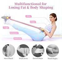 Pedal Resistance Band with Handle, Durable 6-Tube Exercise Bands — image 6