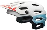 Bell Super 2 MIPS Helmet - Women's Matte White/Glacier Blue Sonic Medium