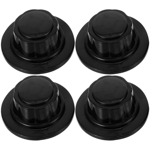 4pcs Black Fan Blade Nut Covers