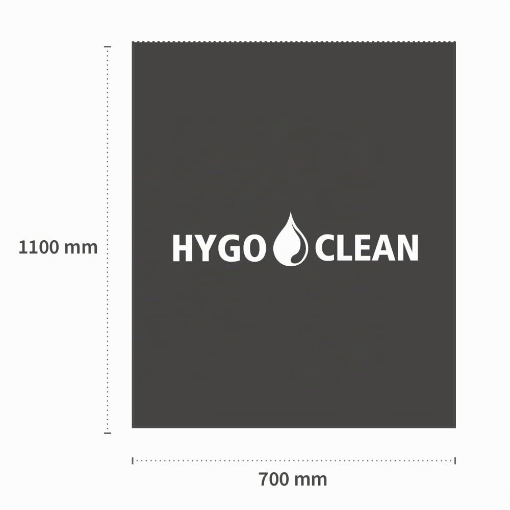 100 Stück, Müllsäcke, FRANZ MENSCH, 70x110cm, schwarz, LDPE, 80my, reißfest | Premium, Rolle, Müllbeutel, Mülltüten, trash bags, Abfallentsorgung, Mülltonnen, Gewerbe, Reinigung