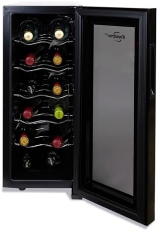 Koolatron Urban Series 12 Bottle Wine Cooler, Thermoelectric Wine...