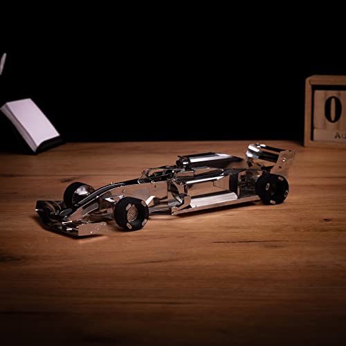 METAL-TIME Race Car Mechanical Model Kit - F1 Car, 3D Metal Model Kits to Build for Adults Formula One Grand Prix Falcon - Image 3